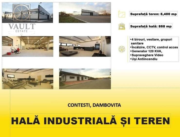 HALA 858 MP - ACCES TIR - TEREN 5400 MP - 1