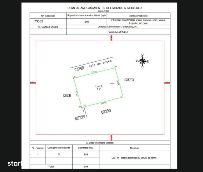Teren intravilan Valea Lupului - Pensiunea Iris - Restaurant Crystal - 2
