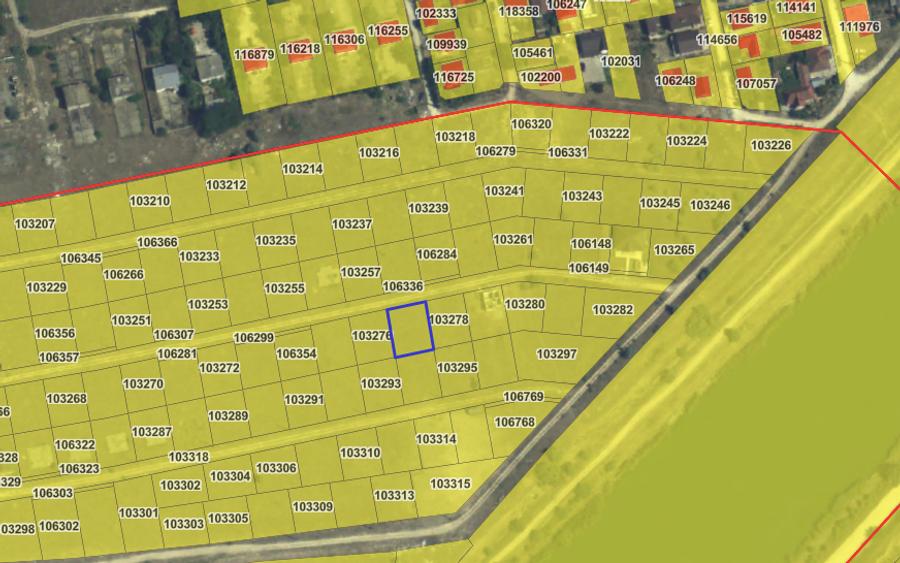 Teren agricol intravilan de 460 mp, în Lumina