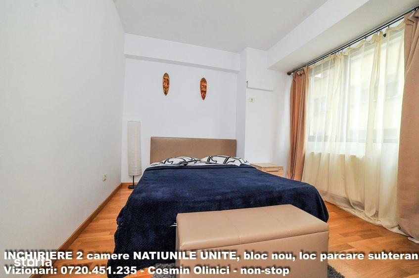 Apartament cu 2 camere decomandat în Națiunile Unite