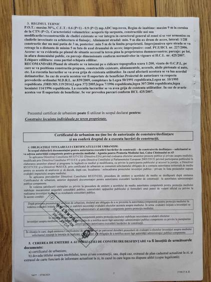 Teren de 642 mp, în Galata