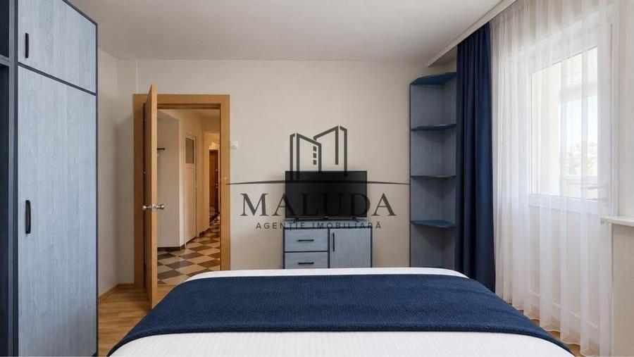 Apartament cu 3 camere decomandat, mobilat în Ultracentral