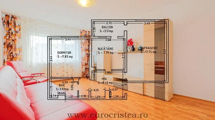 Apartament cu 2 camere de vanzare in Mangalia, Strada Rozelor, la 350 m de plaja - 2
