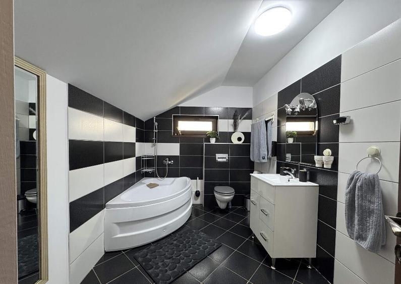 Vila P+M + GARAJ, 6 cam, T-630mp, str.Agricultorului,sau SCHIMB cu ap. - 7