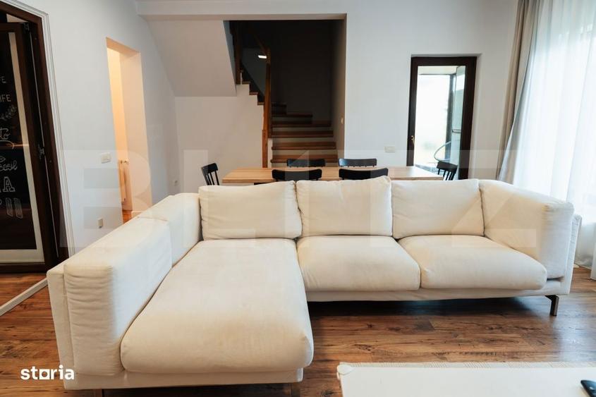 Casa individuala de inchiriat, 120 mp cu garaj si dorari moderne - 5