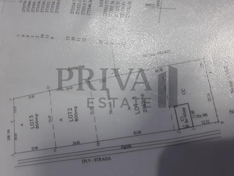 Teren intravilan casa de vacanță, 800, 2 fs, Surduc - 5