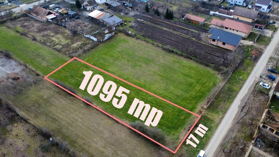 Bucovat - Vatra satului-intravilan -1095 mp- Utilitati - 1