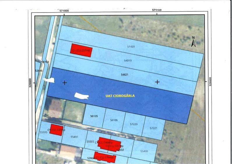 Teren intravilan Ciorogarla, Magnoliei - 4