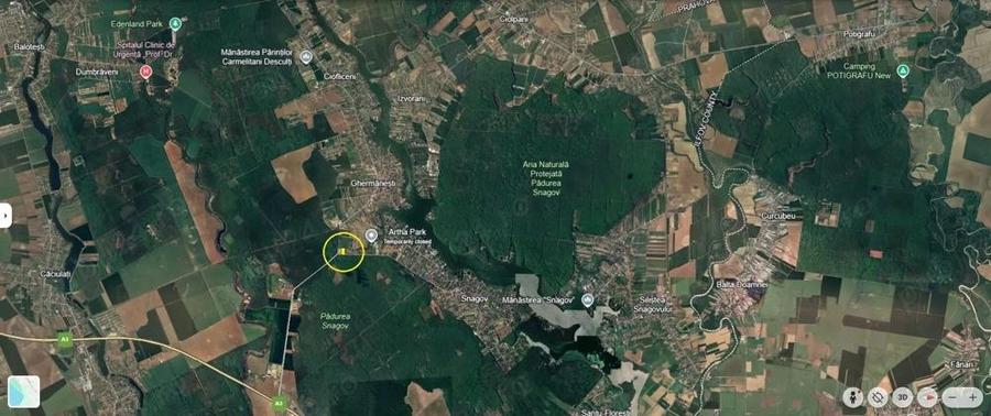 Ghermanesti - Lidl, 577 mp. teren intravilan, ideal constructie - 9