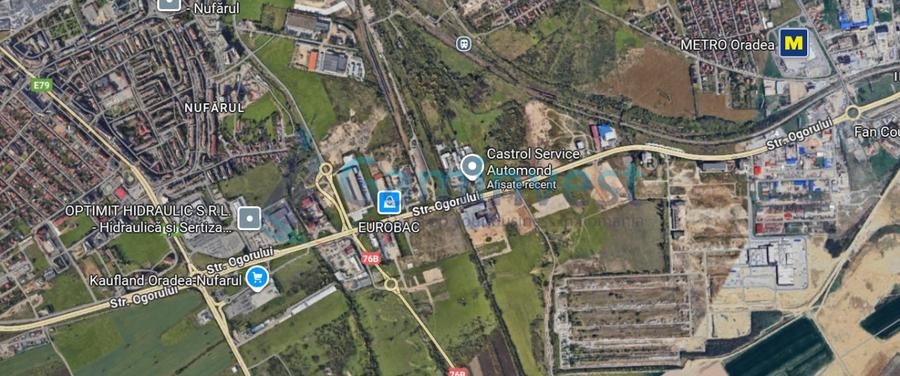 Teren industrial de vanzare zonă Ogorului, Oradea, Bihor - 1