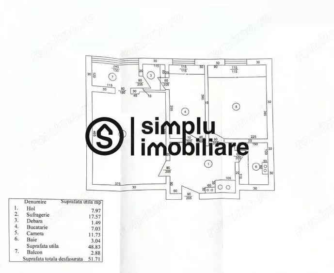 Apartament 2 camere decomandate Calea Bucuresti - 83 999 Euro - 4