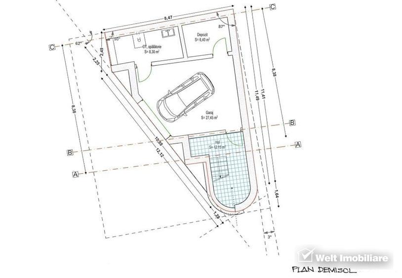 Teren 570 mp, PUZ in lucru, Manastur - 4