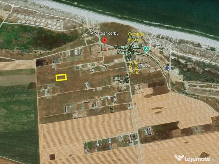 Teren Intravilan Plaja Corbu | 1.064 mp | Ideal Investi?ie - 2