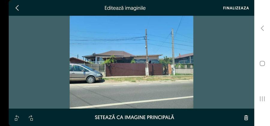 Inchiriez casa neterminata de 75m2 pe teren de 130m2 pe dn39 loc.2 mai - 2