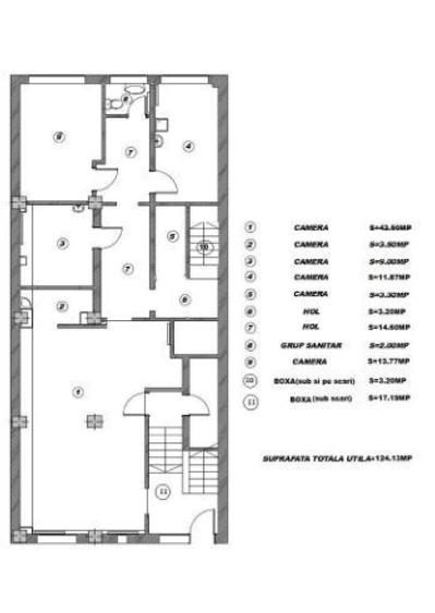 Piata Dorobanti  Spatiu Comercial Modern – 125 mp. Cafenea & Magazin   Demisol  - 10