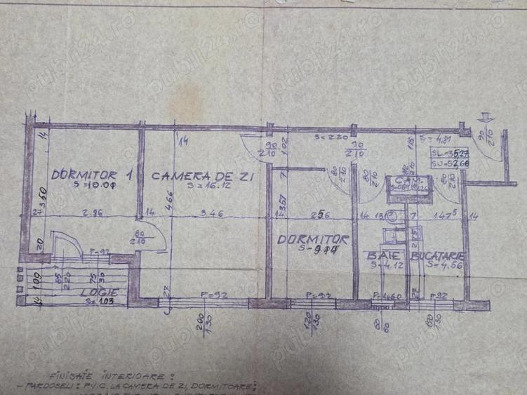 Vand apartament 3 camere, semidecomandat, zona Casa de Cultura, Constanta - 9
