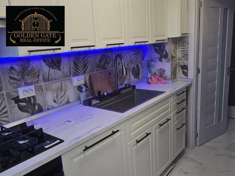 Bucurestii Noi Bazilescu - 3 Camere Mobilat Renovat 3' Metrou Balcon - 2