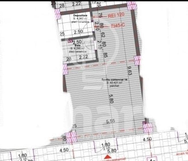 Spatiu comercial 51mp de vanzare  Marasti Fabricii - 3