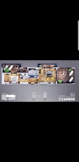 2 Camere de inchiriat | Berceni | Metrou | Parcare | Centrala - 10