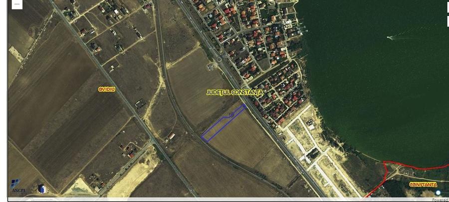 Teren intravilan cu deschidere la Drum European Ovidiu - 1