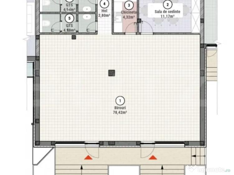 Spatiu SAD 2 Camere cu loc de parcare inclus, Mo?ni?a Nou? - 1