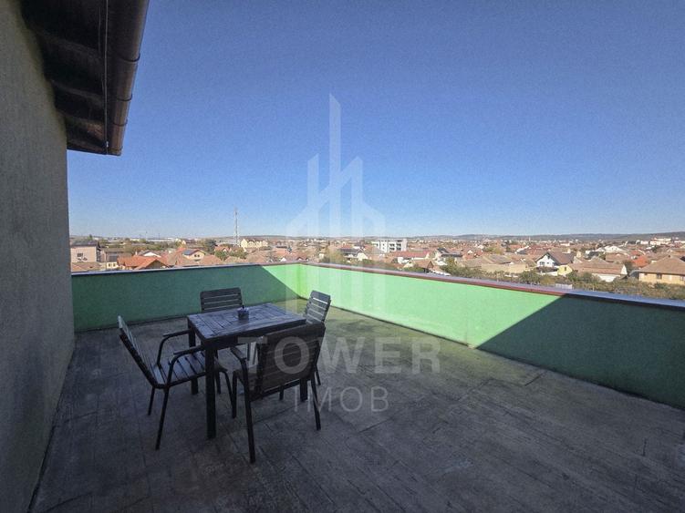 Apartament tip Penthouse de închiriat – 2 camere + terasă generoasă – Kogălnicea - 10