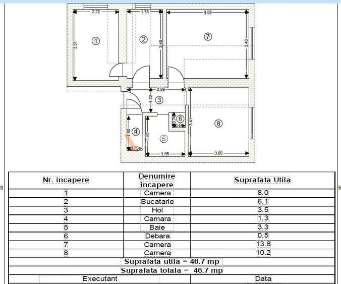 Apartament 3 camere Tudor Vladimirescu - 4