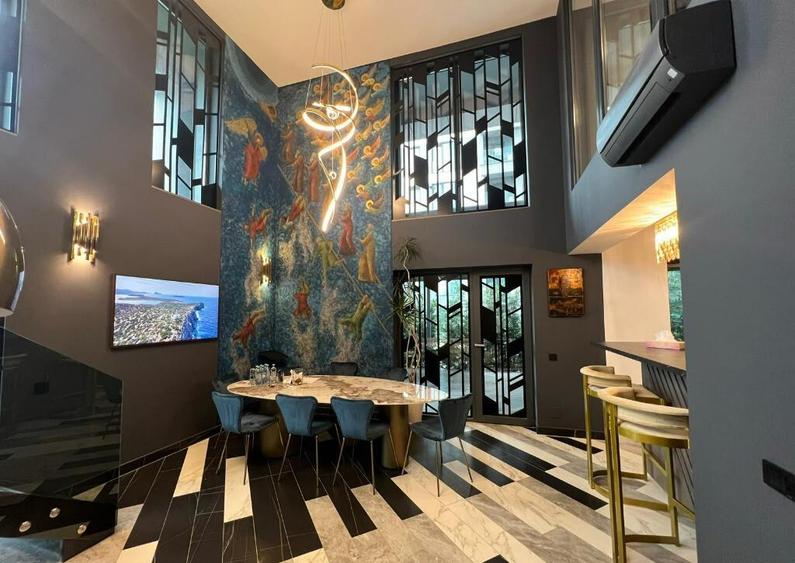 Duplex, 4 camere, Mobilat LUX, 3 locui parcare. Pipera Comision 0 - 5