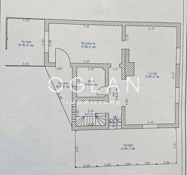 Casa individuala 190 mp utili, 540 mp teren, Talmaciu , COMISION 0% - 14