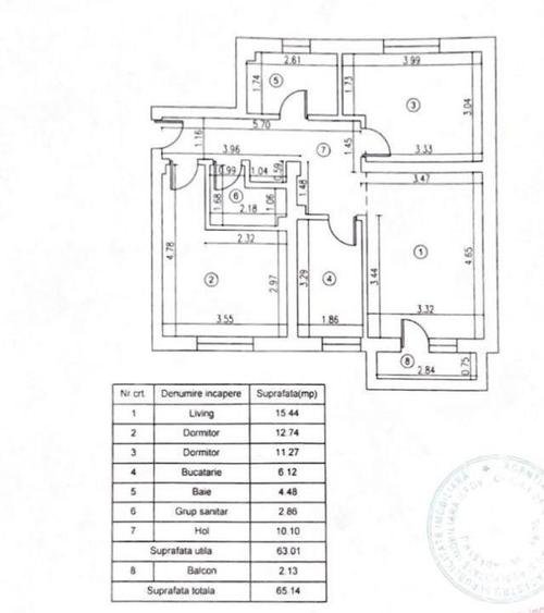 Apartament 3 camere decomandat | Bloc 2016 | 2 locuri parcare + boxa - 5