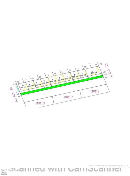 .Techirghiol! Teren intravilan construibil 2600 mp desch. 20x130 ml - 3