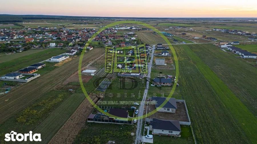 Teren intravilan de vanzare in Cihei, 511 mp, cu front stradal de 17 - 4