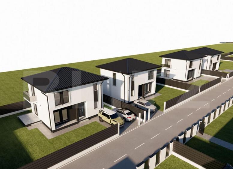 Casa moderna , materiale premium ,150 mp construiti , zona - 3