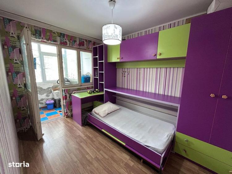 Apartament 3 camere confort 2 sporit, zona Viziru 1, etaj 3. Mobilat . - 4
