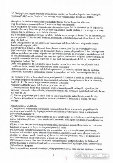 Teren Salicea, asfalt, utilitati, Certificat de Urbanism, 800 mp, 12,3m x 65m - 6