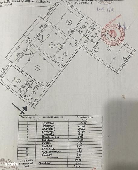 Apartament 4 camere, 88 mp, etaj 3, Dr Taberei, parcare, metrou, scoli - 1