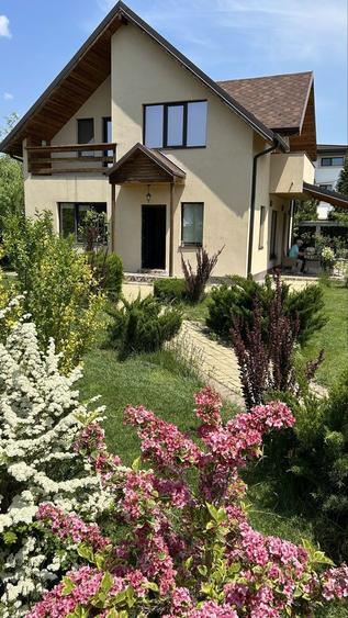 Casa 3 dormitoare + birou, 150 mp, curte 750 mp, Petresti Corbeanca, mobilata, incalzire pardoseala - 8