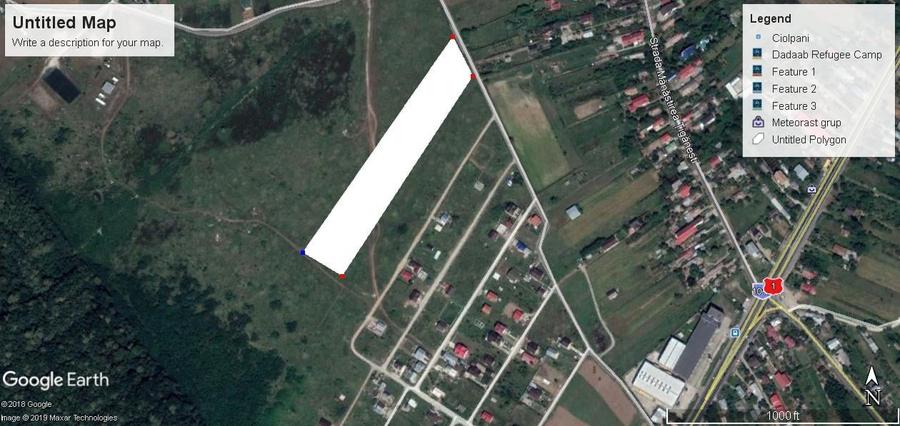 Teren de vanzare 7.400mp Ciolpani -Intravilan /ideal pentru investitie - 1