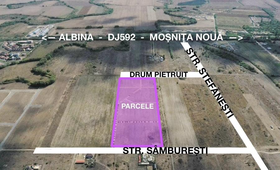 Parcele de teren intravilan la doar 500m de Drumul Judetean - 6
