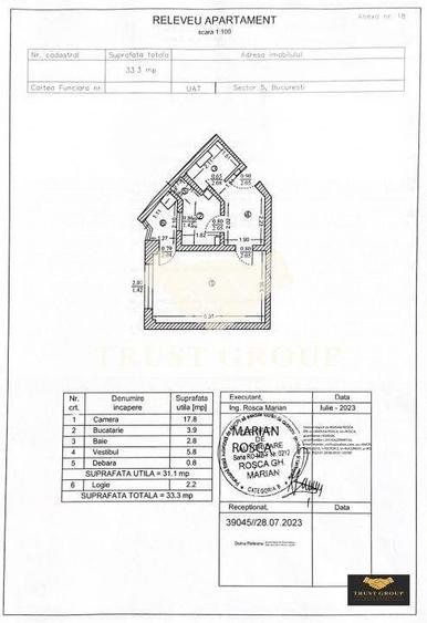 Garsoniera Cismigiu | Imobil 1981 | Fara risc sau urgenta - 15