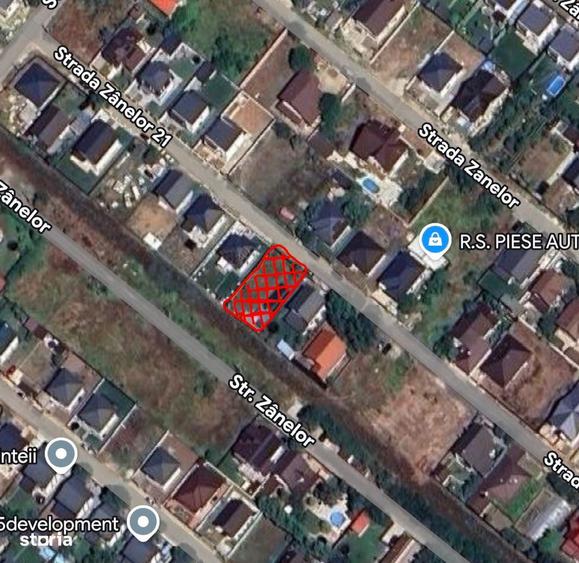 Teren de vanzare 440mp, utilita?i ?i acces pavat - 1