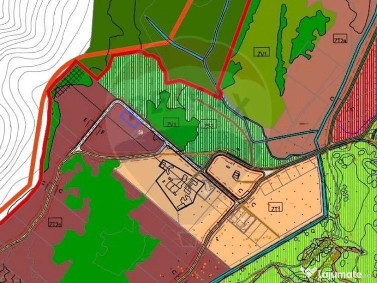 Teren Poiana Brasov, langa Stana turistica 1872mp, PUZ ca... - 1