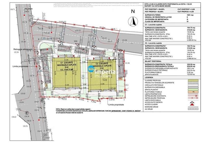 Teren intravilan Iasi zona Bucium cu Autorizatie - 1