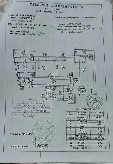 Apartament ultracentral 4 camere Alexandria-Teleorman - 3
