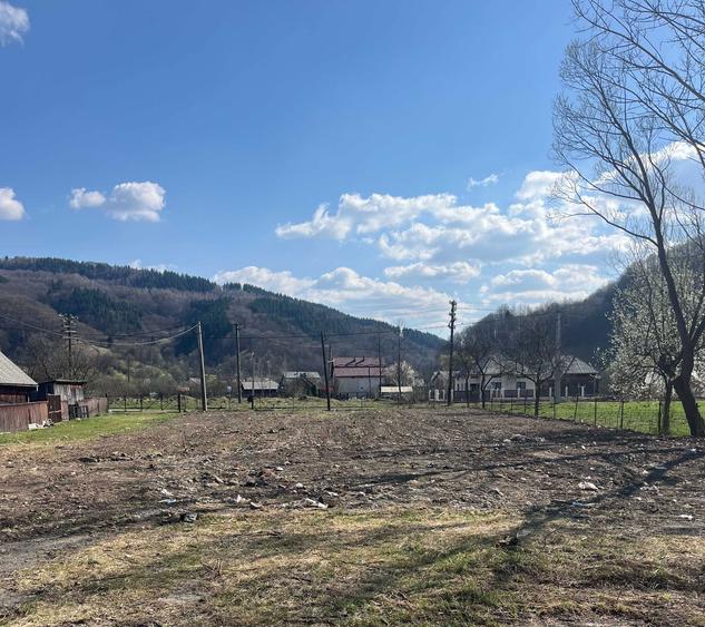 Teren intravilan 7 ari Viseu de Jos cu facilitati ideal pentru constructie casa. - 4