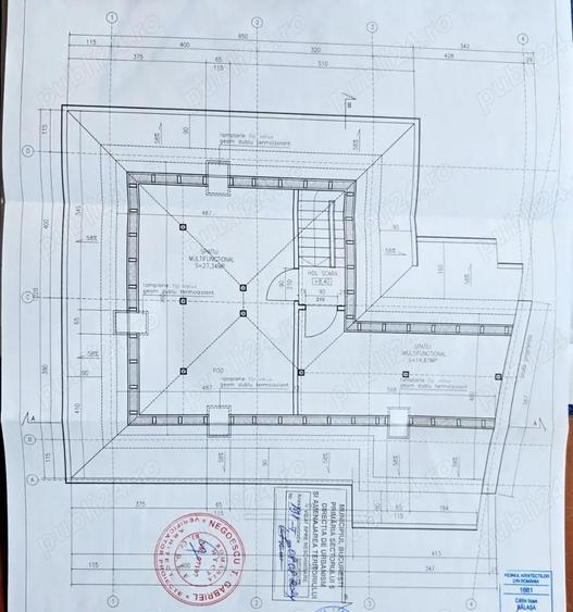 Casa Single in Bucuresti, P+2+M, 368 mp, teren 530 mp, 349000 e, Neg. - 2