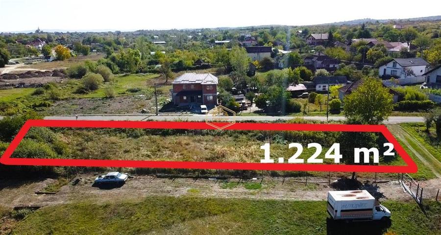 Teren Construcții intravilan de 1224 mp, în Sud