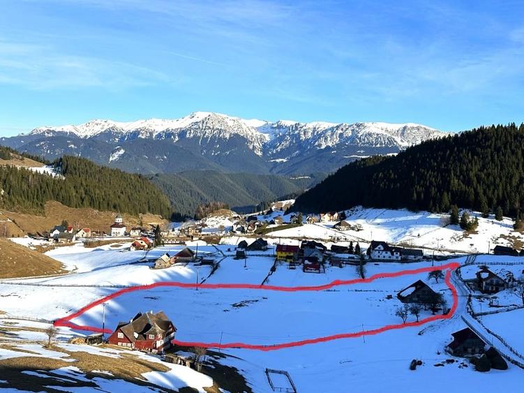 Teren intravilan 8400 mp, Fundata, zona Bran -  Moieciu - 1