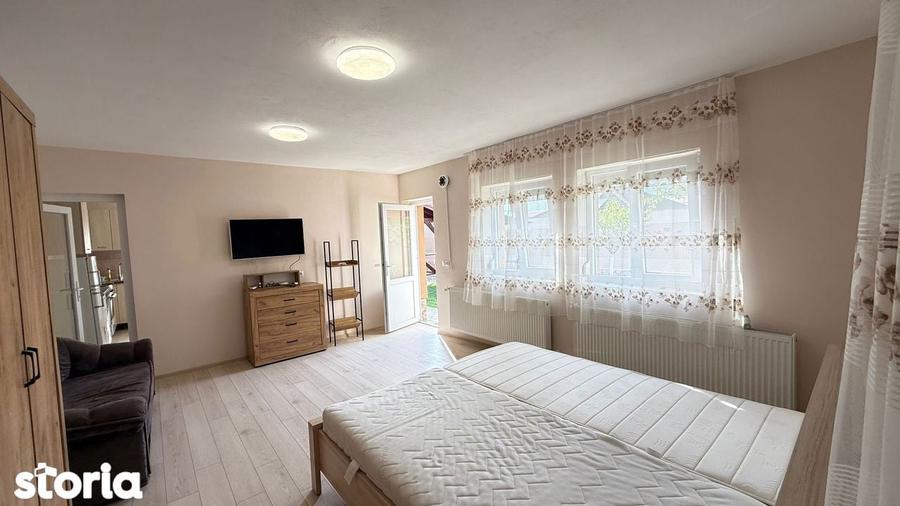 Casa 58 mp, Oncea,dormitor luminos,bucatarie cu sufragerie,baie. - 15
