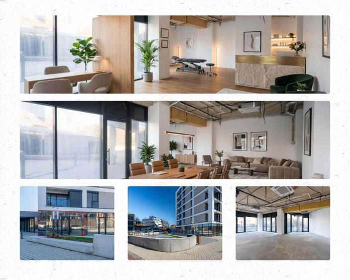 Spatiu comercial vitrat 88 mp – Nord One, zona Piata 700 - 2